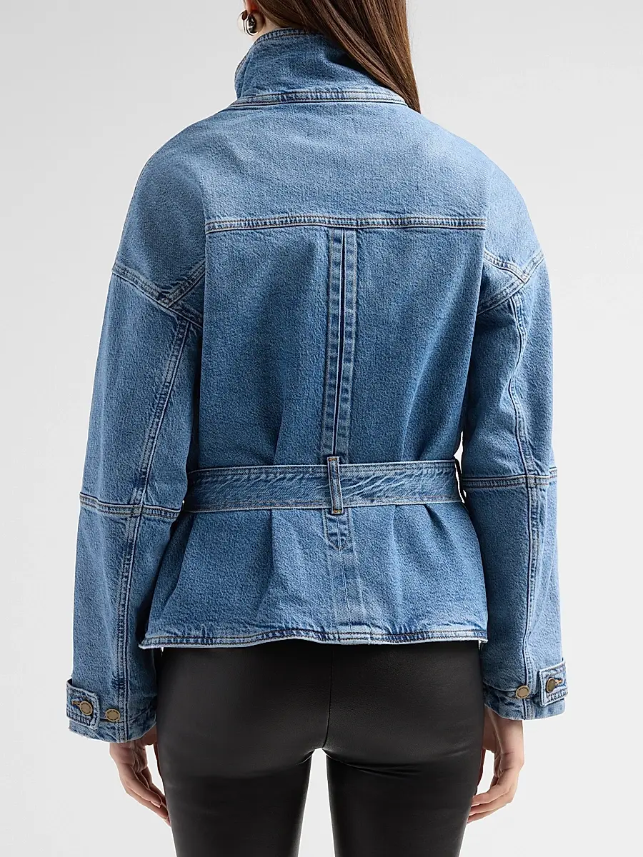 Ramy Brook Women's Robin Denim Jacket | Thumbnail 3 Ramy Brook Women's Robin Denim Jacket | Thumbnail 3