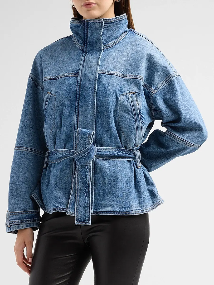 Ramy Brook Women's Robin Denim Jacket | Thumbnail 4 Ramy Brook Women's Robin Denim Jacket | Thumbnail 4