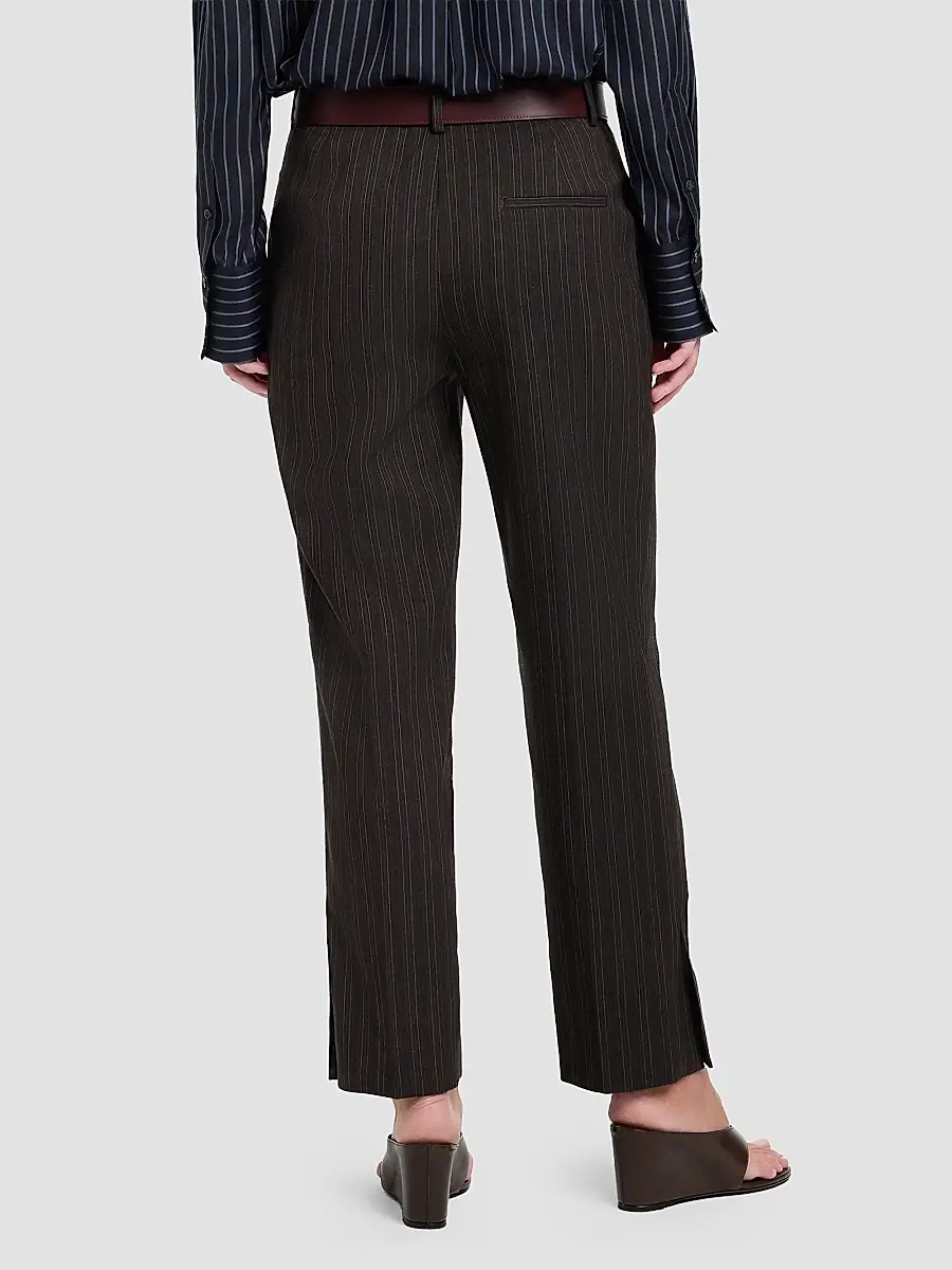 TWP Women's Roberts Pinstriped Wool-Blend Straight-Leg Pants | Thumbnail 3 TWP Women's Roberts Pinstriped Wool-Blend Straight-Leg Pants | Thumbnail 3