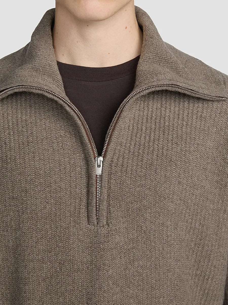 Frame Men's Retro Polo Sweater | Thumbnail 5 Frame Men's Retro Polo Sweater | Thumbnail 5