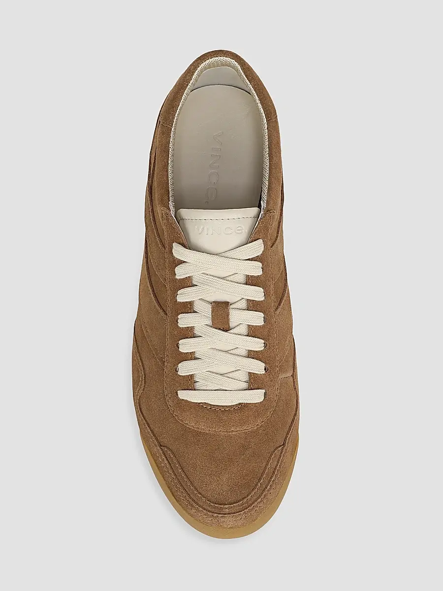 Vince Men's Bayside Jogger Suede Low-Top Sneakers | Thumbnail 4
