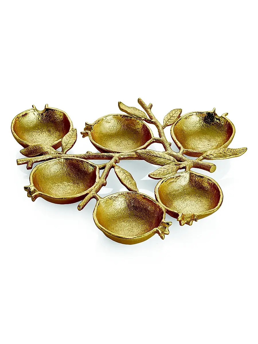 Michael Aram Pomegranate Sedar Plate | Image 1 Michael Aram Pomegranate Sedar Plate | Image 1