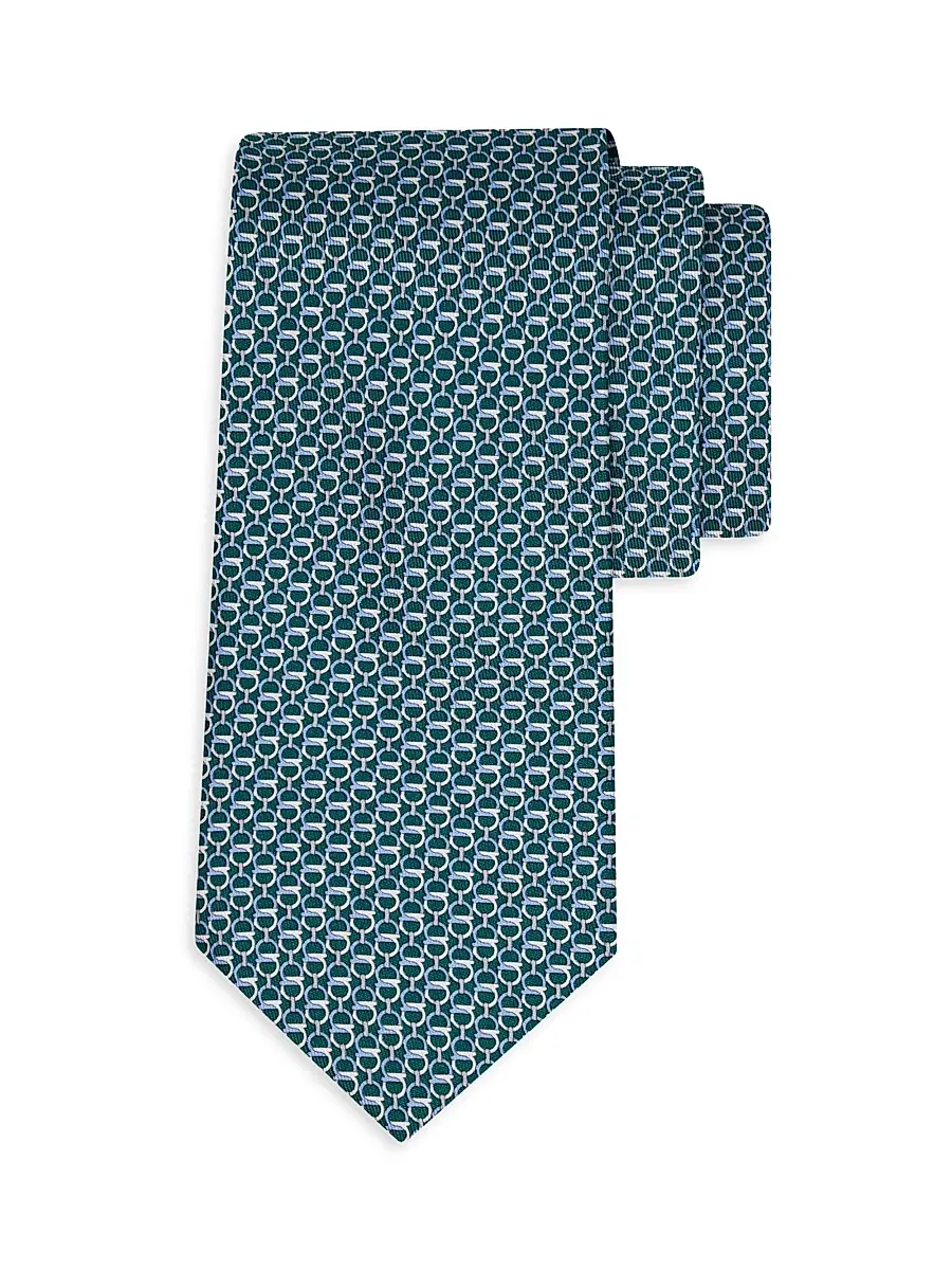 Men's Gancini Silk Tie