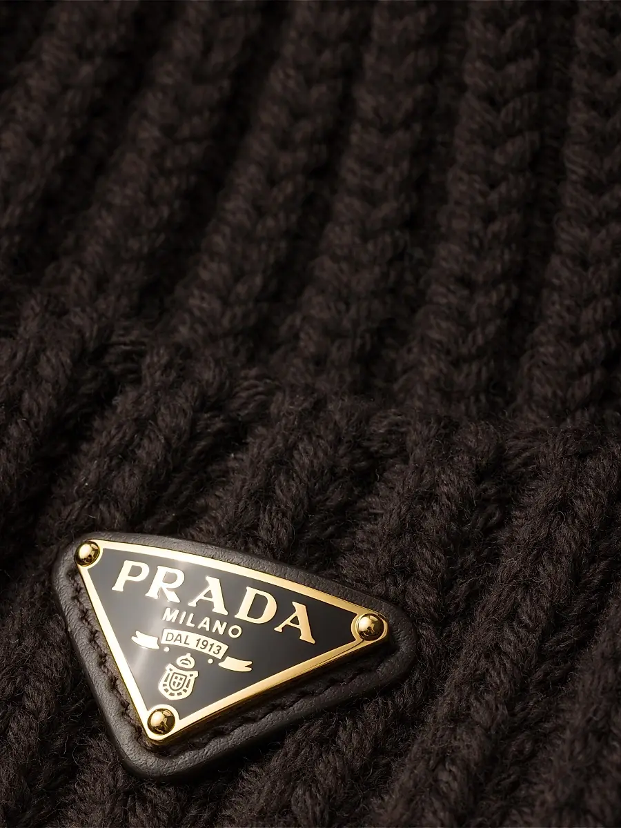 Prada Women's Wool Beanie | Thumbnail 2