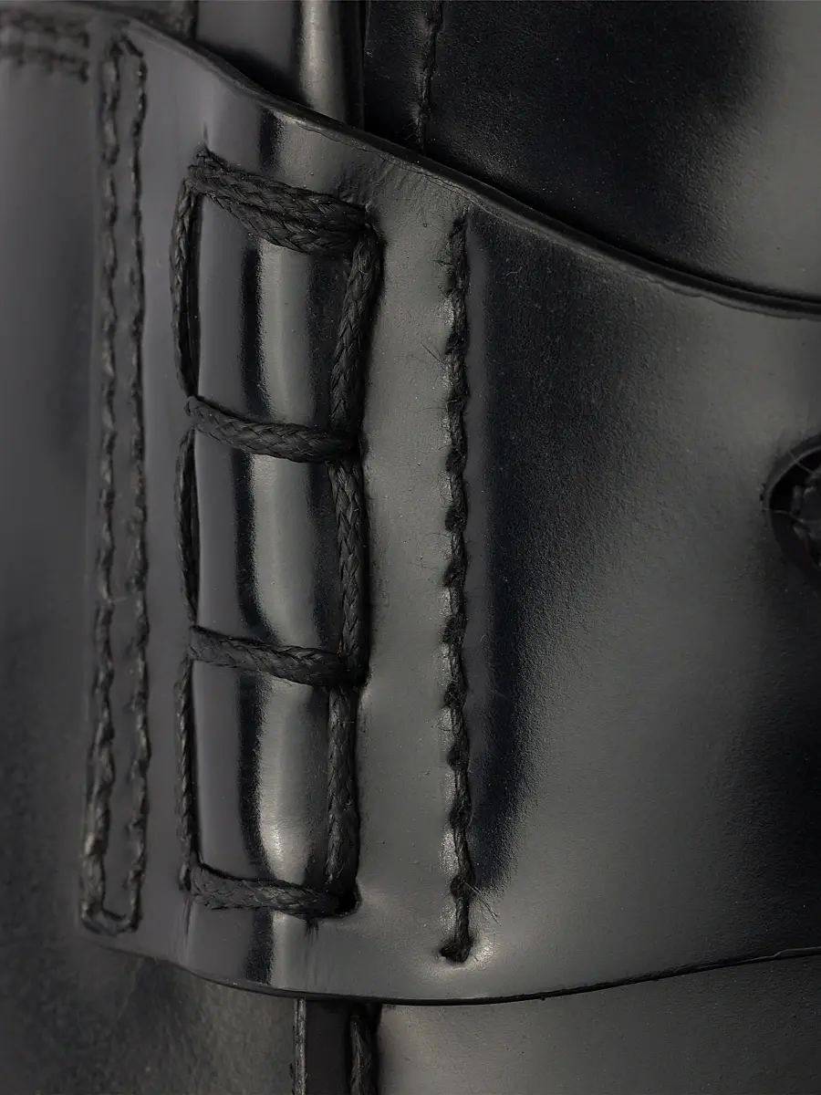 Prada Men's Men's Brushed Leather Loafers | Thumbnail 5 Prada Men's Men's Brushed Leather Loafers | Thumbnail 5