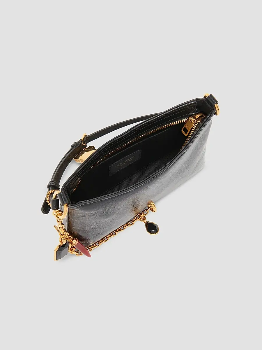 Dolce & Gabbana Women's Vittoria Leather Shoulder Bag | Thumbnail 3 Dolce & Gabbana Women's Vittoria Leather Shoulder Bag | Thumbnail 3