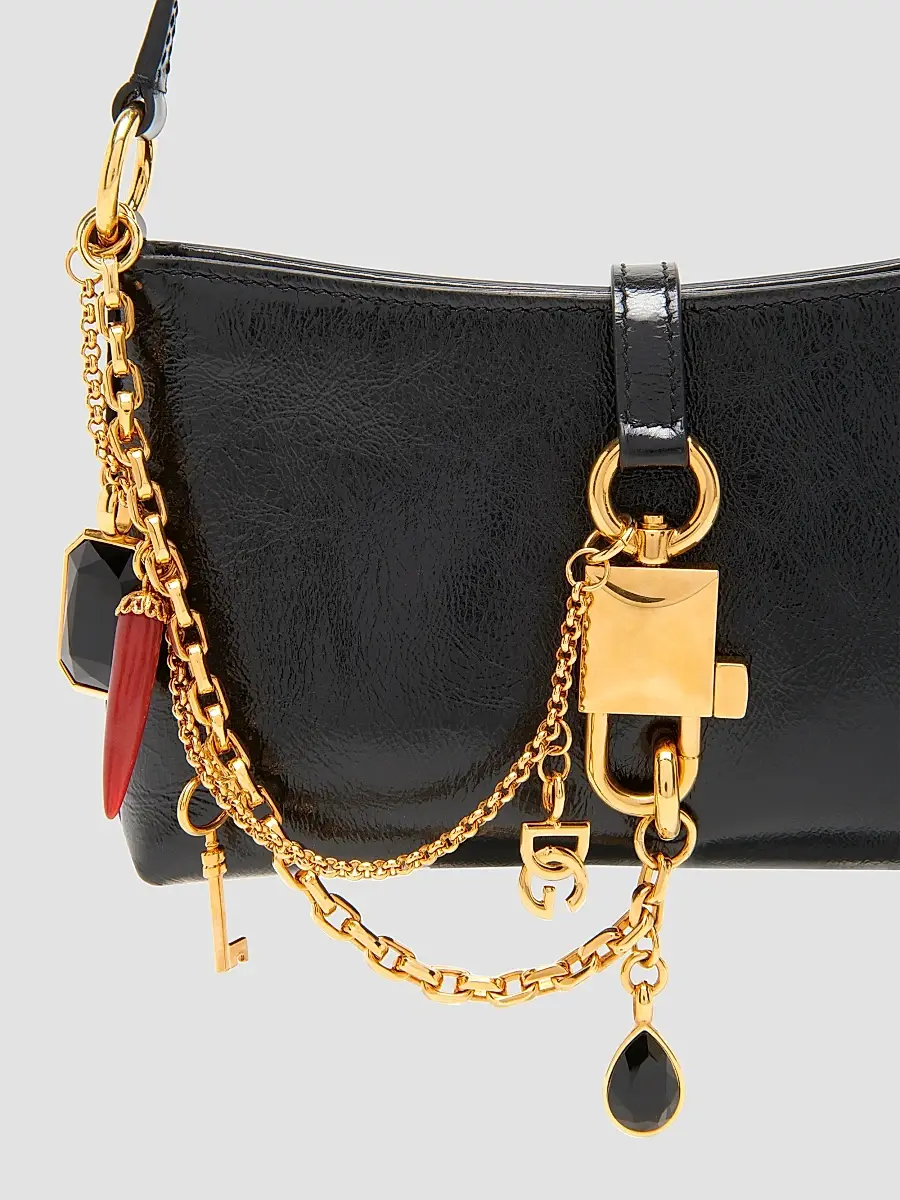 Dolce & Gabbana Women's Vittoria Leather Shoulder Bag | Thumbnail 4 Dolce & Gabbana Women's Vittoria Leather Shoulder Bag | Thumbnail 4