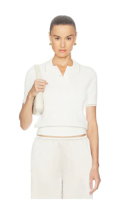 Lacoste Torsades Polo Top | Image 1 Lacoste Torsades Polo Top | Image 1