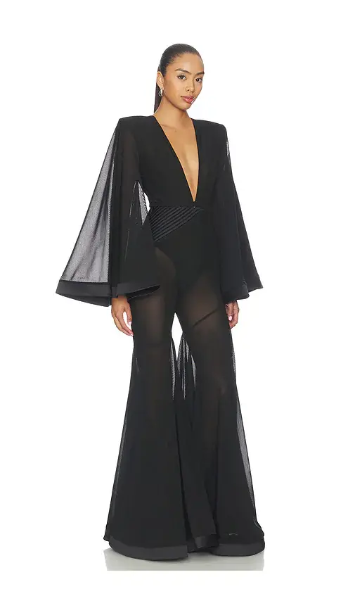 Zhivago Illusion Survives Love 2 Pc Mesh Jumpsuit | Thumbnail 2
