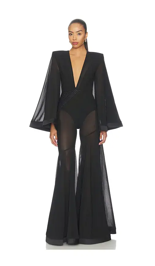 Zhivago Illusion Survives Love 2 Pc Mesh Jumpsuit | Image 1 Zhivago Illusion Survives Love 2 Pc Mesh Jumpsuit | Image 1