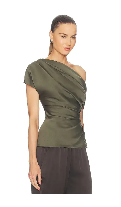 Simkhai Phoebe Draped Top | Thumbnail 2