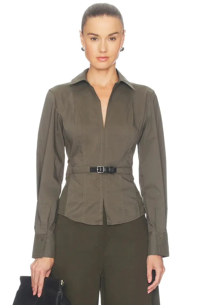 Loriel Belted Shirt Loriel Belted Shirt