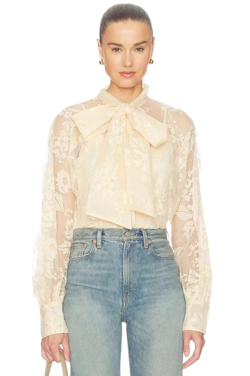 Valiant Lace Pussybow Blouse Valiant Lace Pussybow Blouse