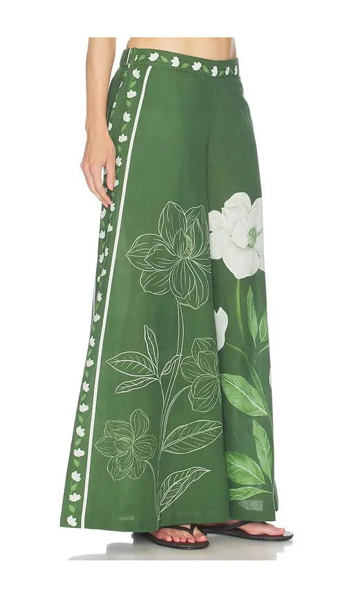 VERANDAH Magnolia Flared Pants | Thumbnail 2