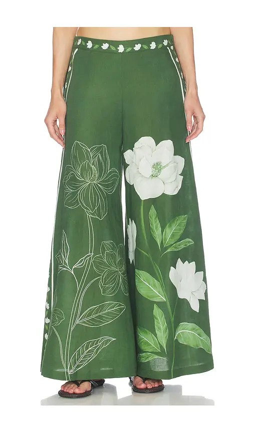 Verandah Magnolia Flared Pants | Image 1 Verandah Magnolia Flared Pants | Image 1