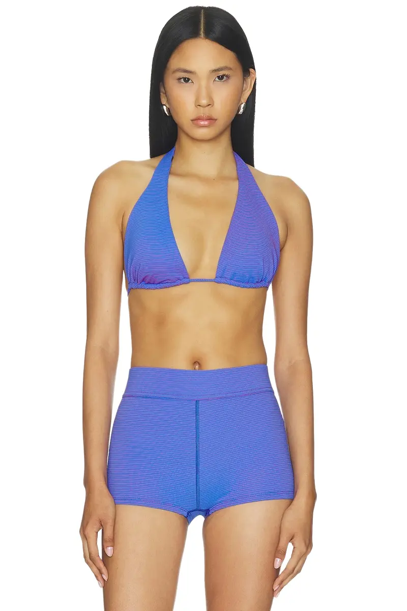 POST SWIM X The Chemo Club Lolo Halter Bikini Top