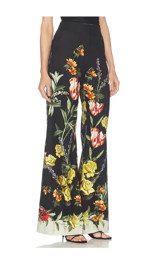 Alice + Olivia Alice + Olivia Dylan Wide Leg Pant | Thumbnail 2 Alice + Olivia Alice + Olivia Dylan Wide Leg Pant | Thumbnail 2
