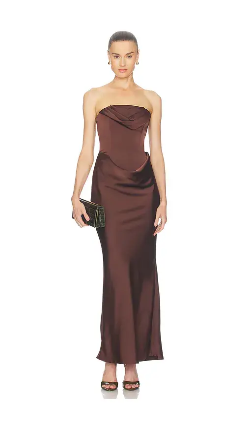 ROTATE Corsage Long Dress | Image 1 ROTATE Corsage Long Dress | Image 1