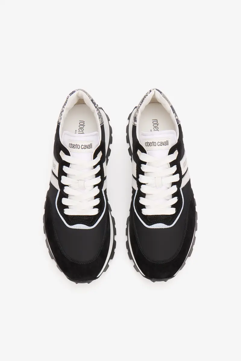 Roberto Cavalli Black Sneakers With RC Logo | Thumbnail 4 Roberto Cavalli Black Sneakers With RC Logo | Thumbnail 4