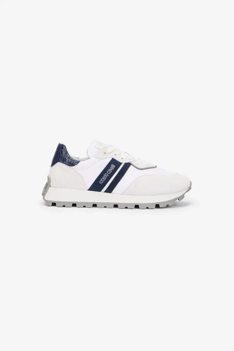 Roberto Cavalli White Sneakers With RC Logo | Thumbnail 2