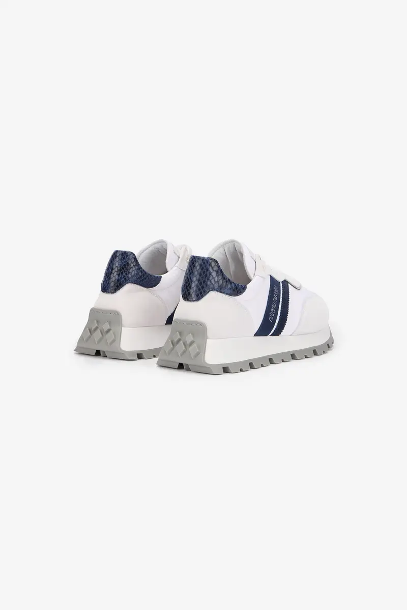 Roberto Cavalli White Sneakers With RC Logo | Thumbnail 3