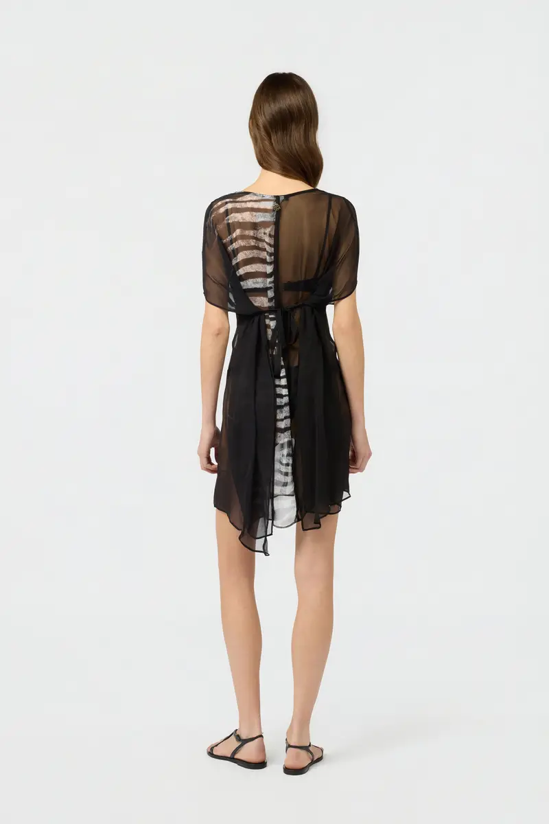 Roberto Cavalli Zebra Print Kaftan | Thumbnail 3