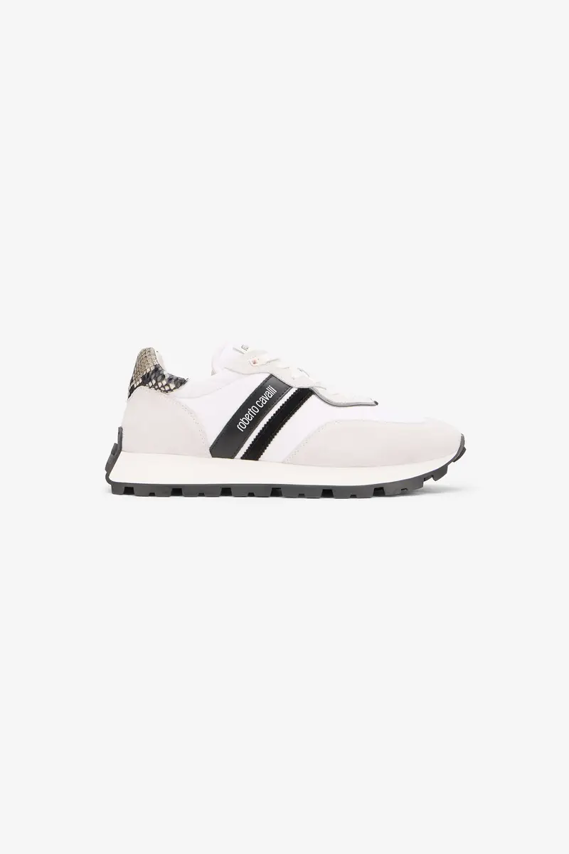 Roberto Cavalli White Sneakers With RC Logo | Thumbnail 2