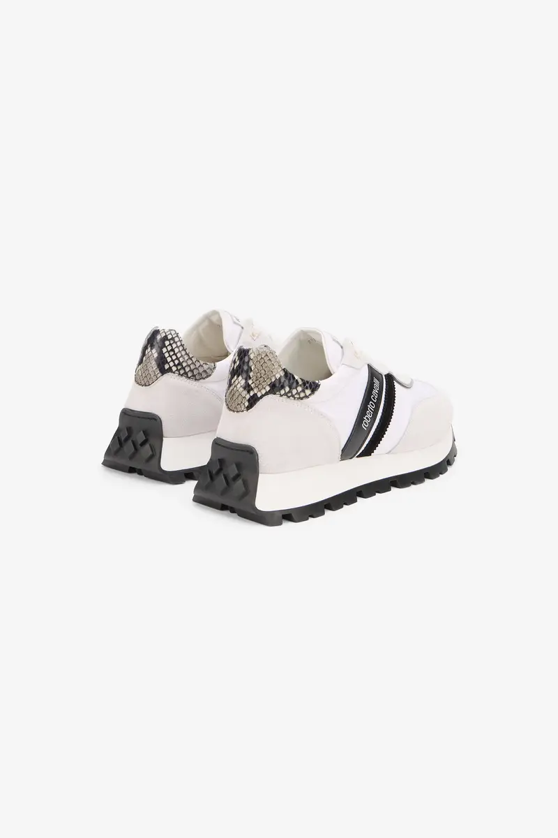 Roberto Cavalli White Sneakers With RC Logo | Thumbnail 3