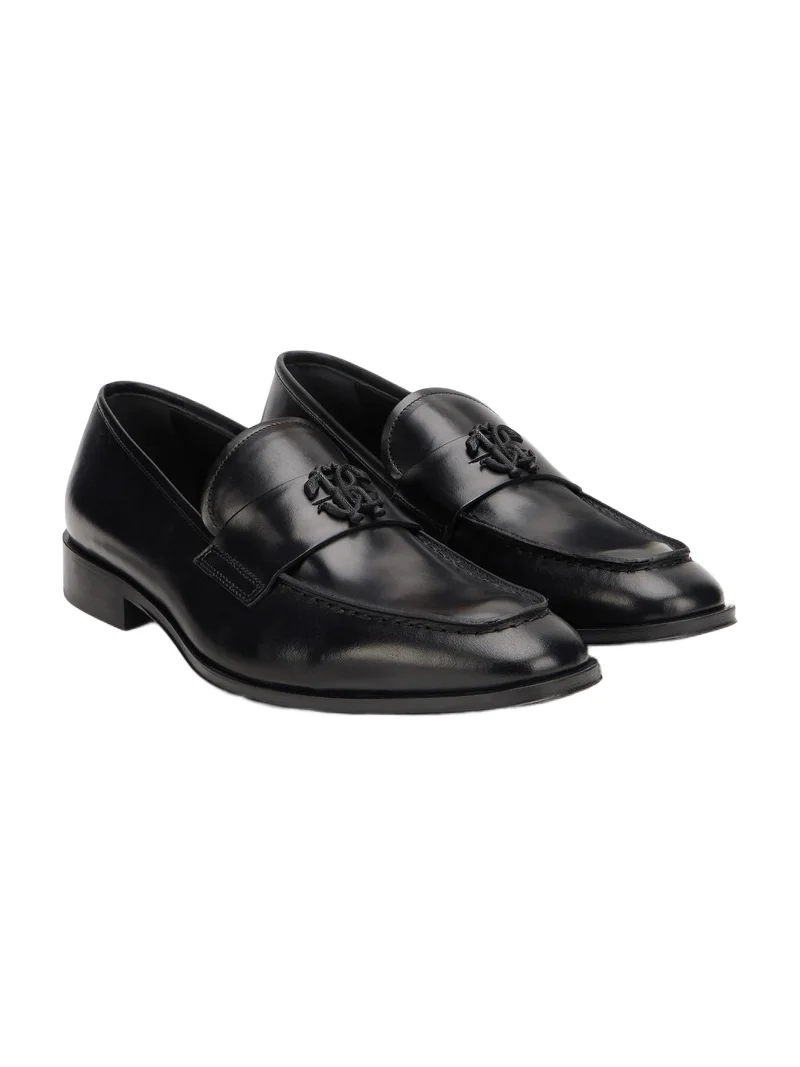 Roberto Cavalli Black Classic Loafer
