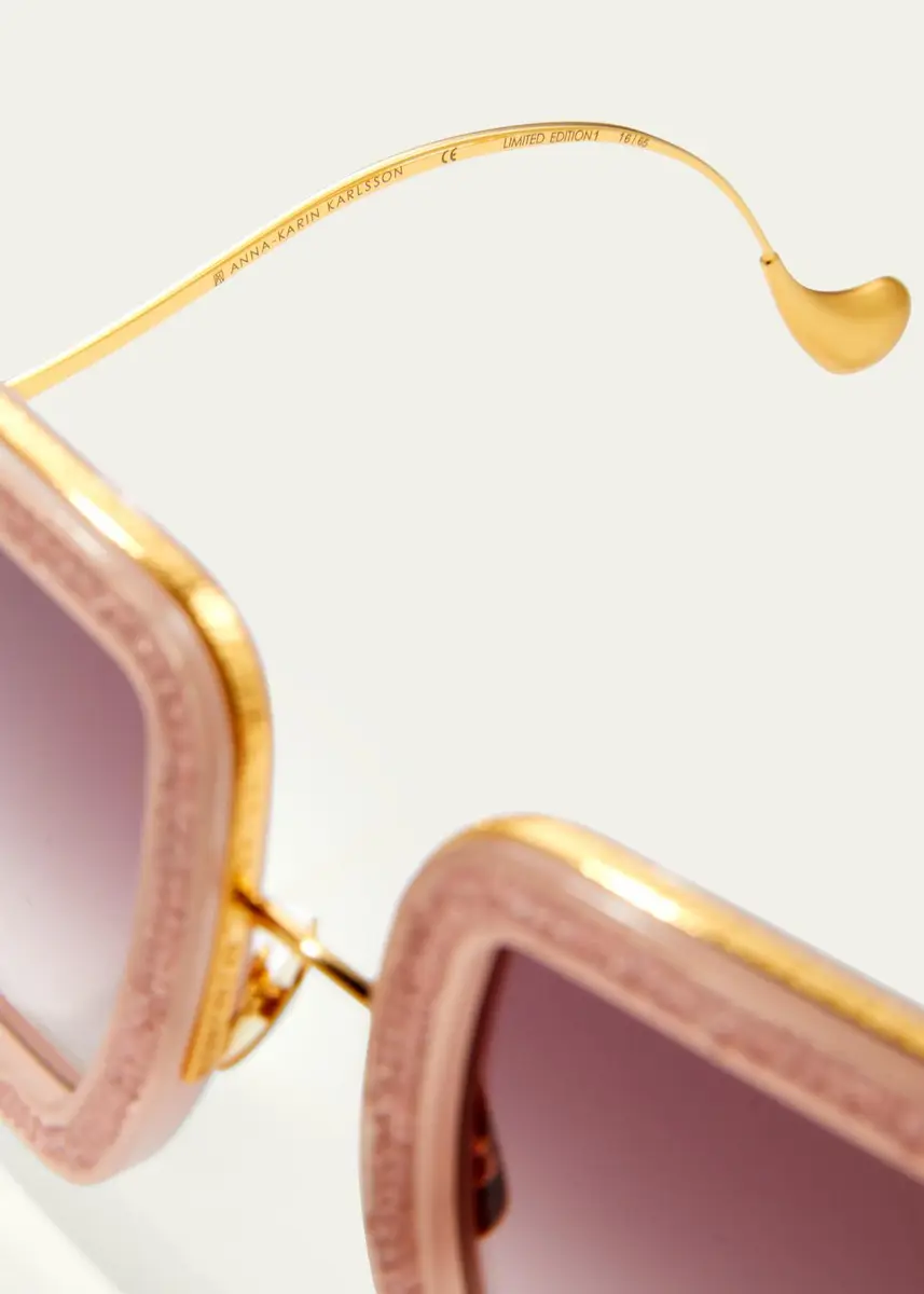 Anna-Karin Karlsson Beaming Sky Swarovski Square Acetate Sunglasses | Thumbnail 13 Anna-Karin Karlsson Beaming Sky Swarovski Square Acetate Sunglasses | Thumbnail 13