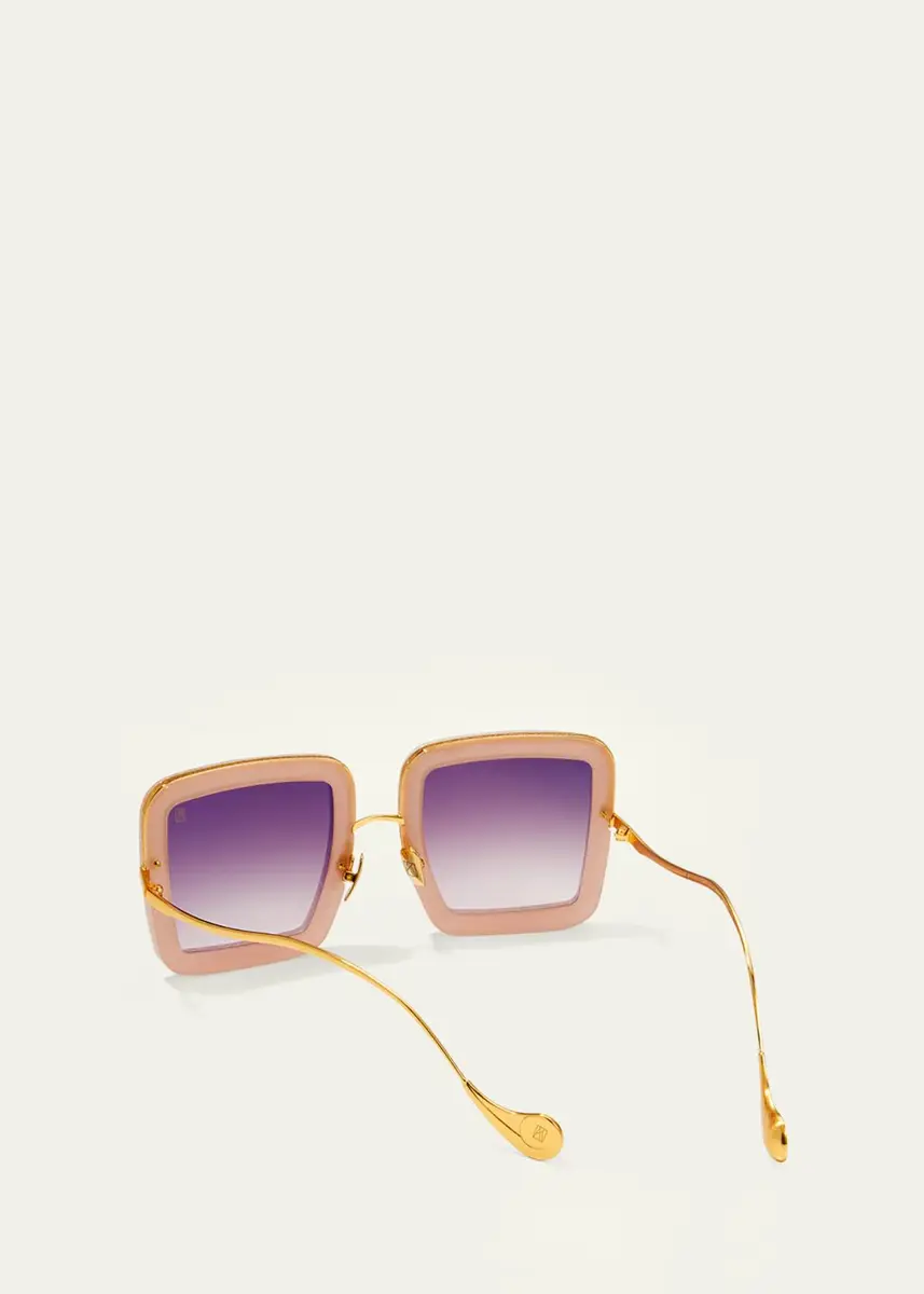 Anna-Karin Karlsson Beaming Sky Swarovski Square Acetate Sunglasses | Thumbnail 10 Anna-Karin Karlsson Beaming Sky Swarovski Square Acetate Sunglasses | Thumbnail 10