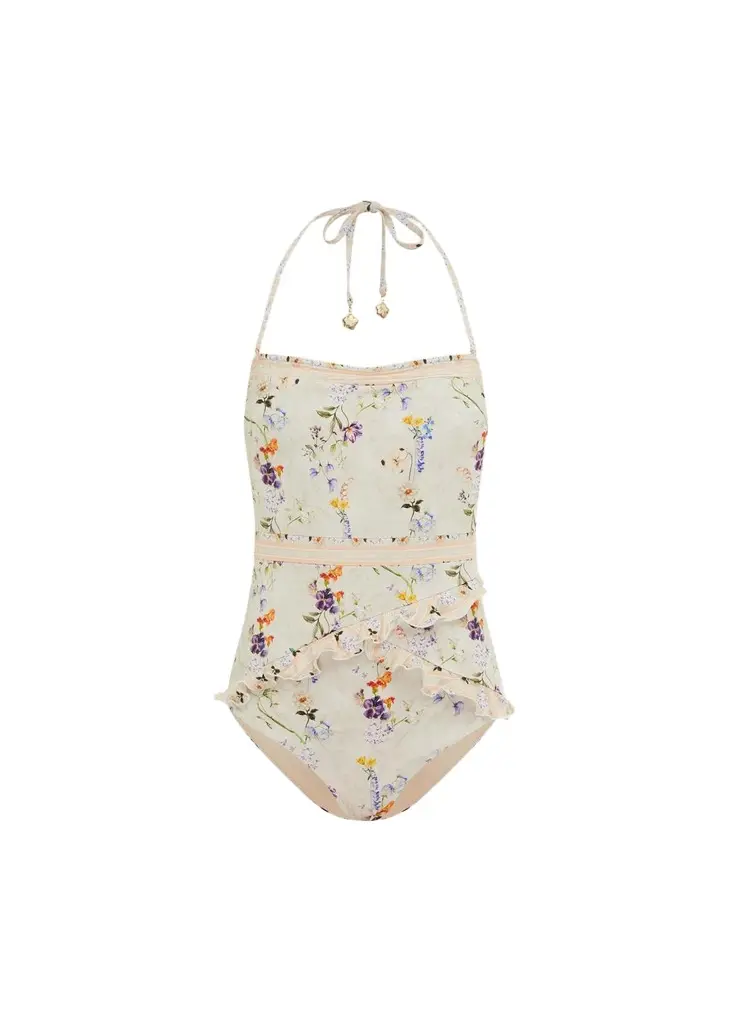 Aqua Blu Australia Bridget Bandeau One-Piece Swimsuit
