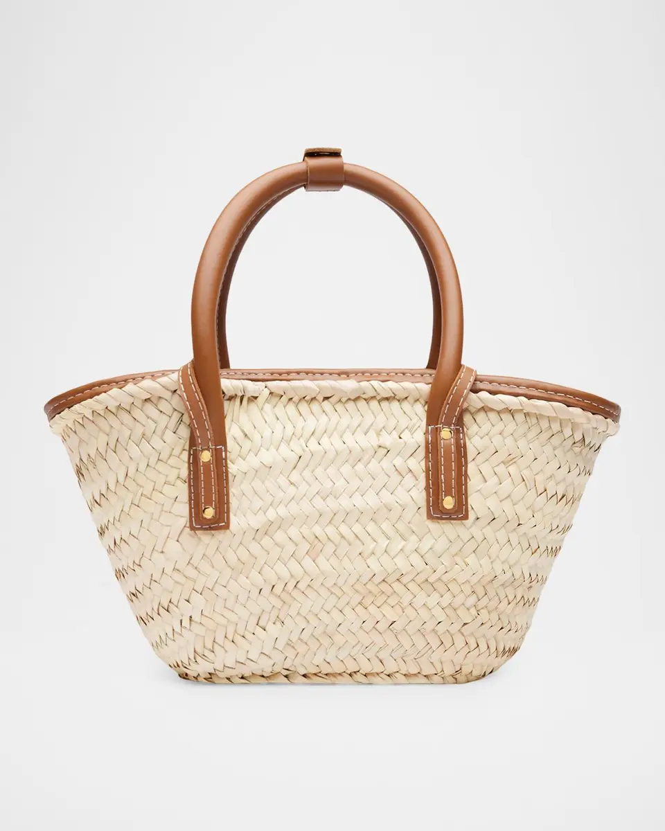Jacquemus Logo Palm Straw Tote Bag | Thumbnail 2 Jacquemus Logo Palm Straw Tote Bag | Thumbnail 2