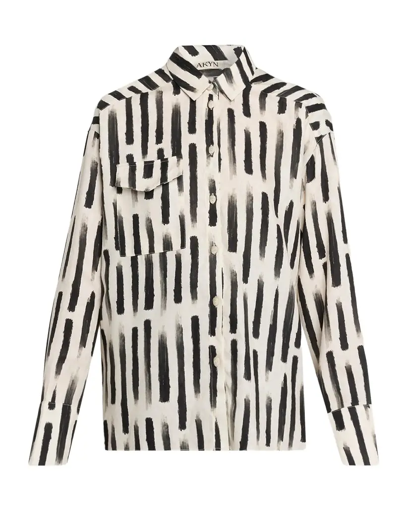 Akyn Studio Robbie Button-Front Shirt | Image 1 Akyn Studio Robbie Button-Front Shirt | Image 1