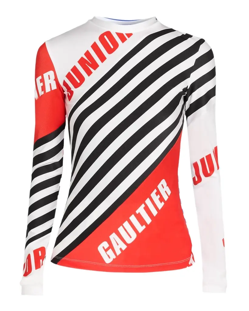 Jean Paul Gaultier Junior Gaultier Stretch Jersey Long-Sleeve Top | Image 1 Jean Paul Gaultier Junior Gaultier Stretch Jersey Long-Sleeve Top | Image 1