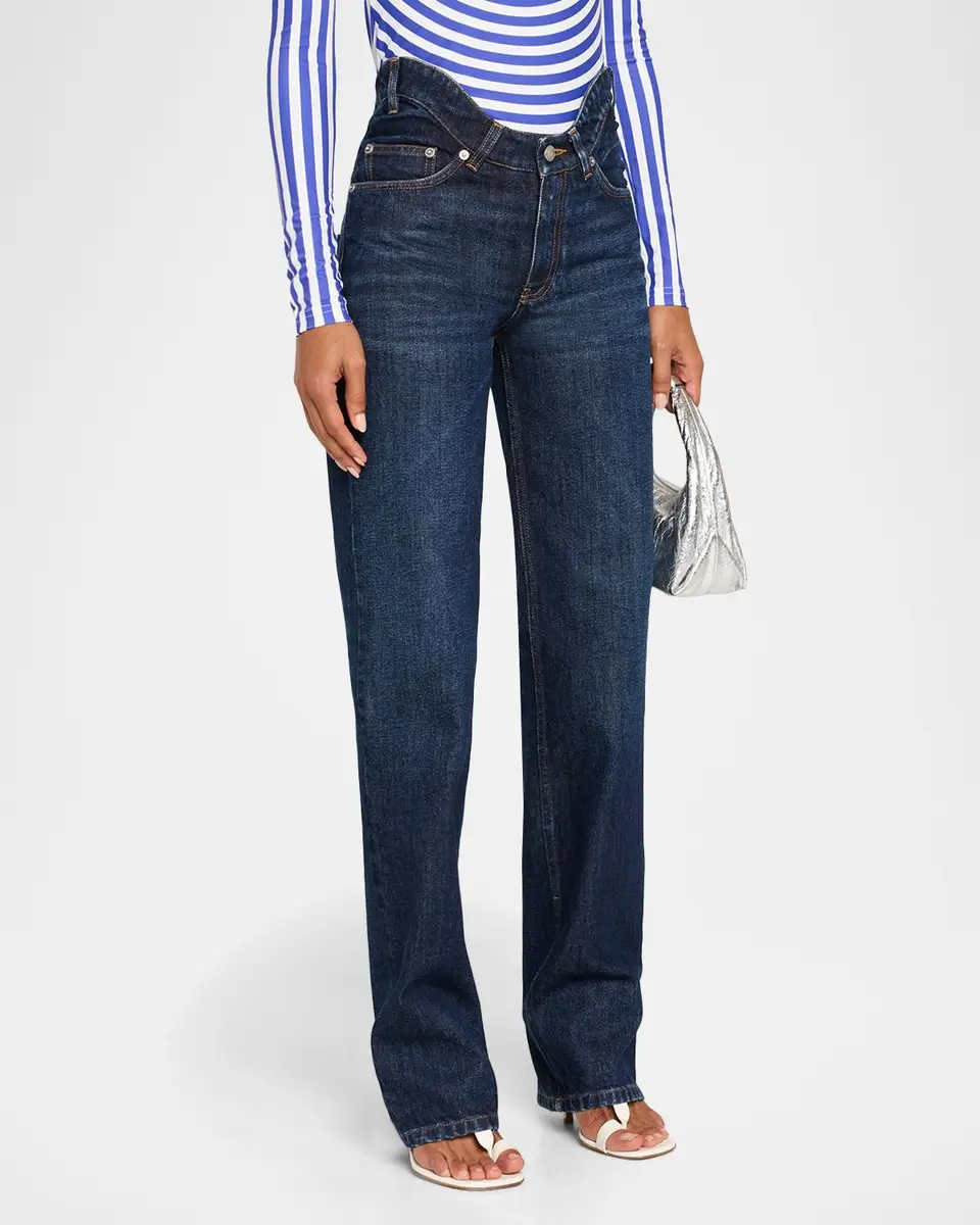 Jean Paul Gaultier Arched Waist Straight-Leg Jeans | Thumbnail 4 Jean Paul Gaultier Arched Waist Straight-Leg Jeans | Thumbnail 4