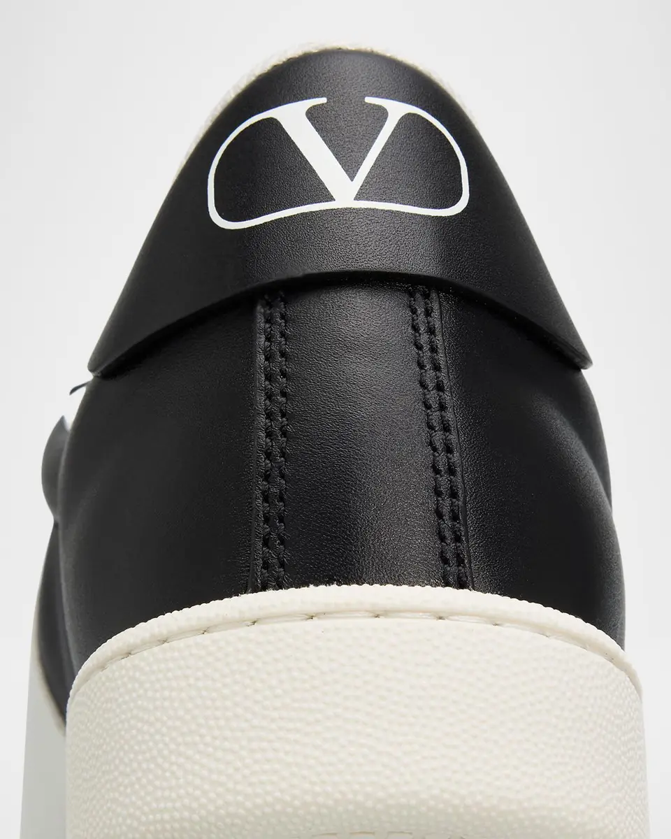 Valentino Garavani Men's Open Royco Sneakers in Nappa Calfskin | Thumbnail 5 Valentino Garavani Men's Open Royco Sneakers in Nappa Calfskin | Thumbnail 5