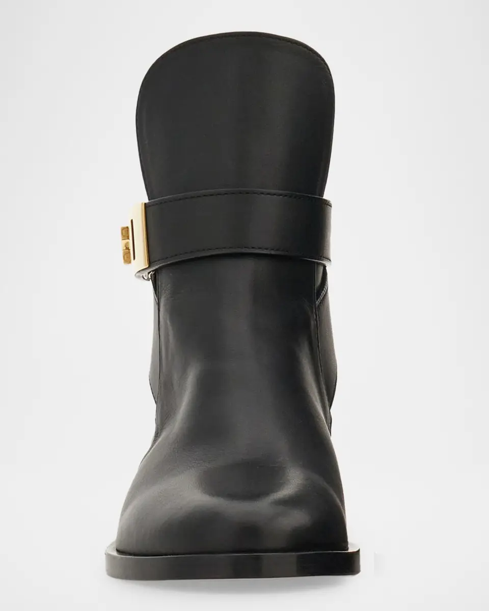 Ferragamo Zanira Leather Ankle Boots | Thumbnail 3 Ferragamo Zanira Leather Ankle Boots | Thumbnail 3