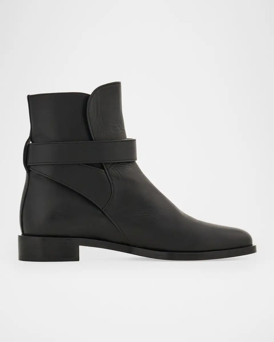 Ferragamo Zanira Leather Ankle Boots | Thumbnail 4 Ferragamo Zanira Leather Ankle Boots | Thumbnail 4