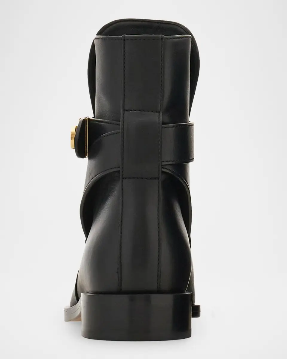 Ferragamo Zanira Leather Ankle Boots | Thumbnail 6 Ferragamo Zanira Leather Ankle Boots | Thumbnail 6