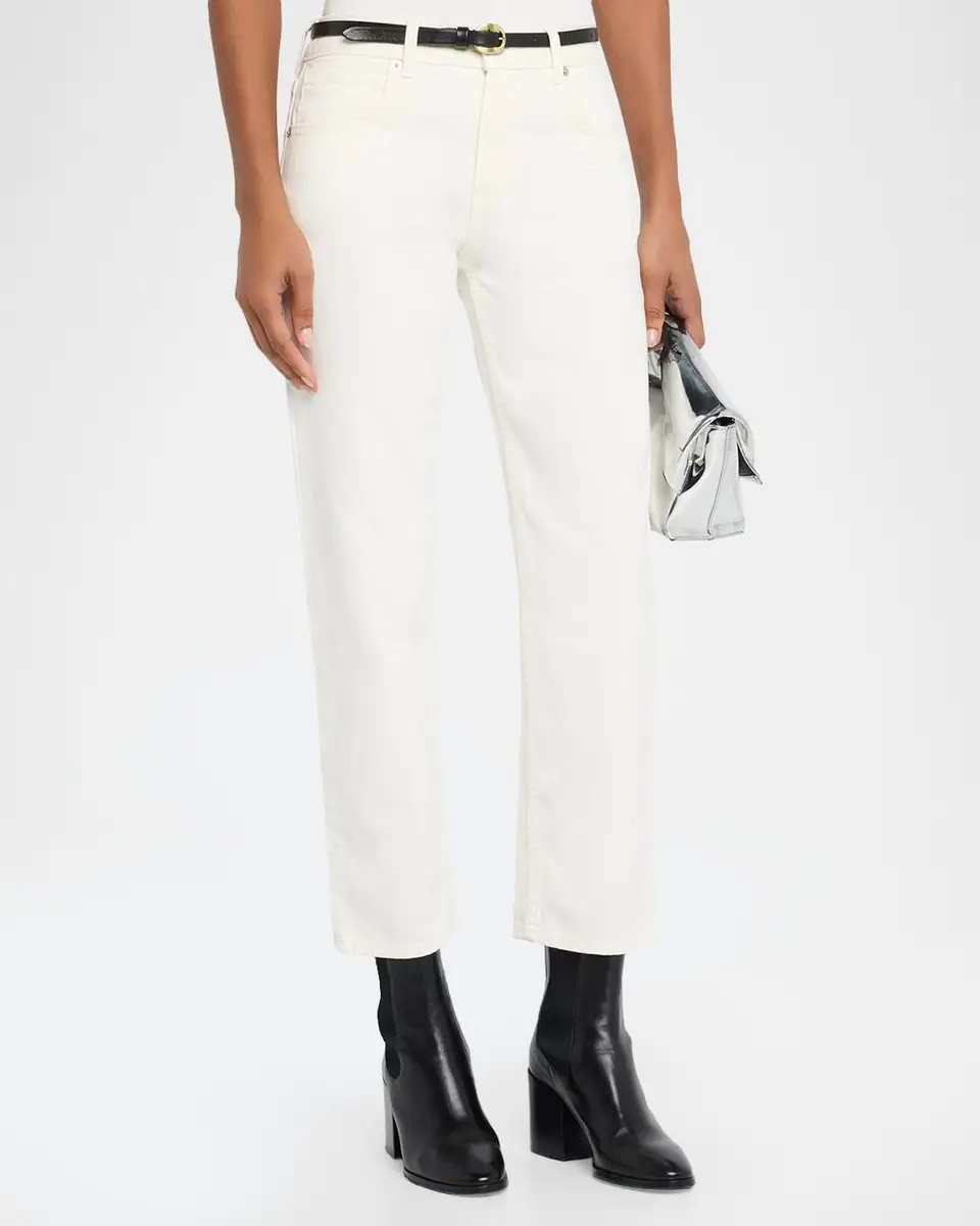 Nili Lotan Lorimer Low-Rise Straight-Leg Crop Jeans | Thumbnail 4 Nili Lotan Lorimer Low-Rise Straight-Leg Crop Jeans | Thumbnail 4