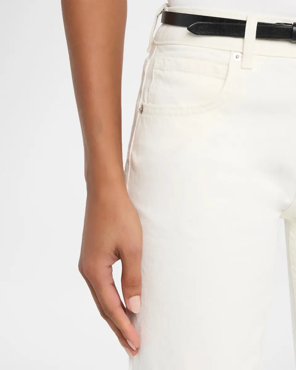 Nili Lotan Lorimer Low-Rise Straight-Leg Crop Jeans | Thumbnail 5 Nili Lotan Lorimer Low-Rise Straight-Leg Crop Jeans | Thumbnail 5