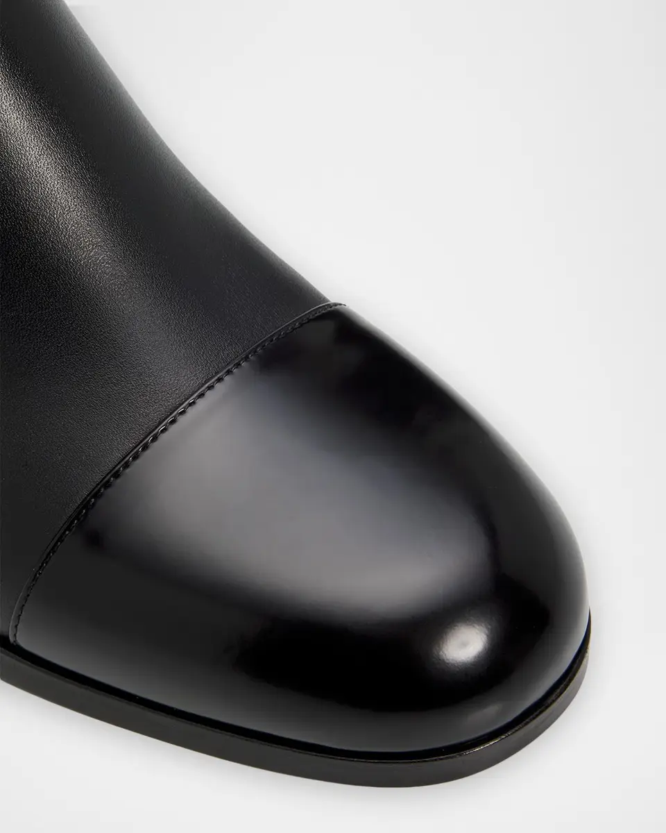 Valentino Garavani 60mm Zimmy Leather Ankle Boots | Thumbnail 3 Valentino Garavani 60mm Zimmy Leather Ankle Boots | Thumbnail 3