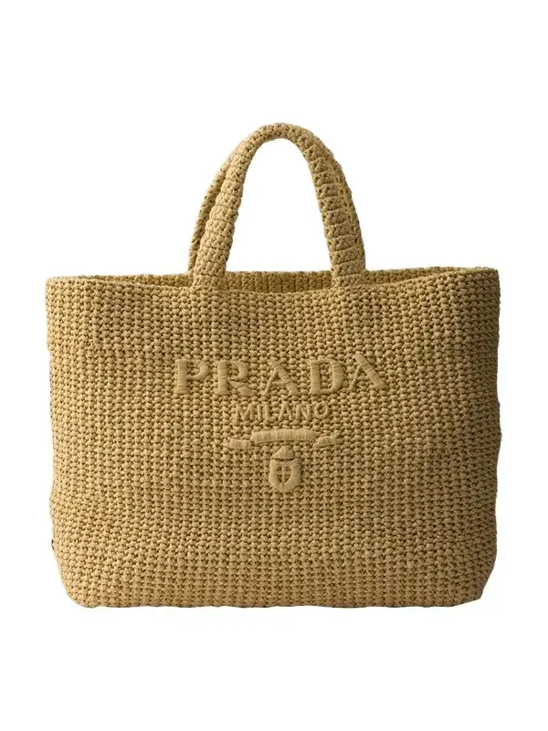 Crochet Raffia Tote Bag Crochet Raffia Tote Bag