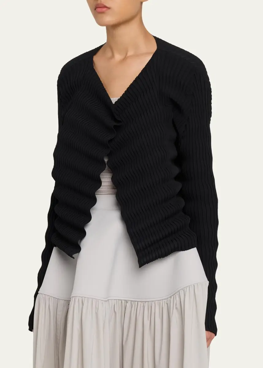 Issey Miyake Spring Plisse Cardigan | Thumbnail 4 Issey Miyake Spring Plisse Cardigan | Thumbnail 4