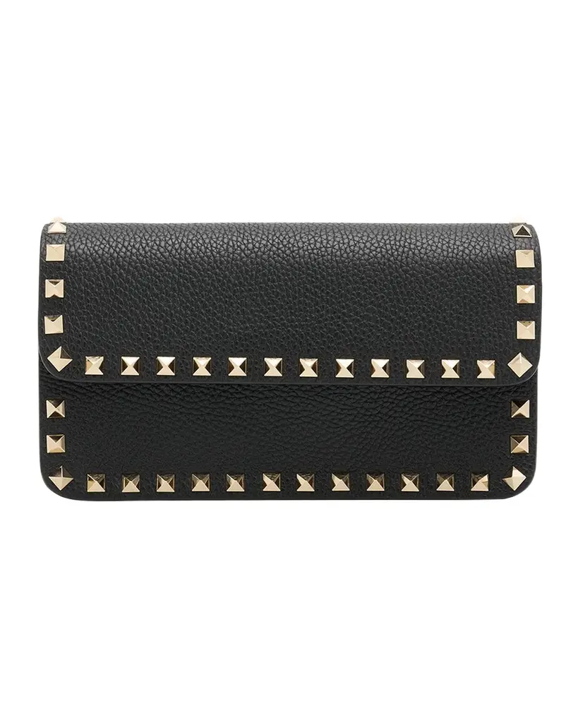 Valentino Garavani Rockstud Leather Wallet | Image 1 Valentino Garavani Rockstud Leather Wallet | Image 1