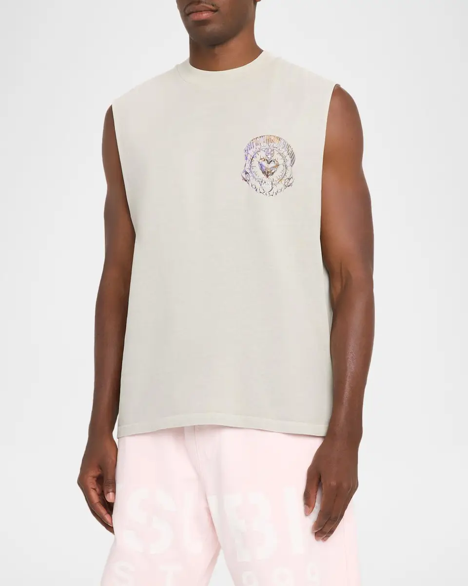 Ksubi Men's Anguish Cut Cotton Tank Top | Thumbnail 4 Ksubi Men's Anguish Cut Cotton Tank Top | Thumbnail 4