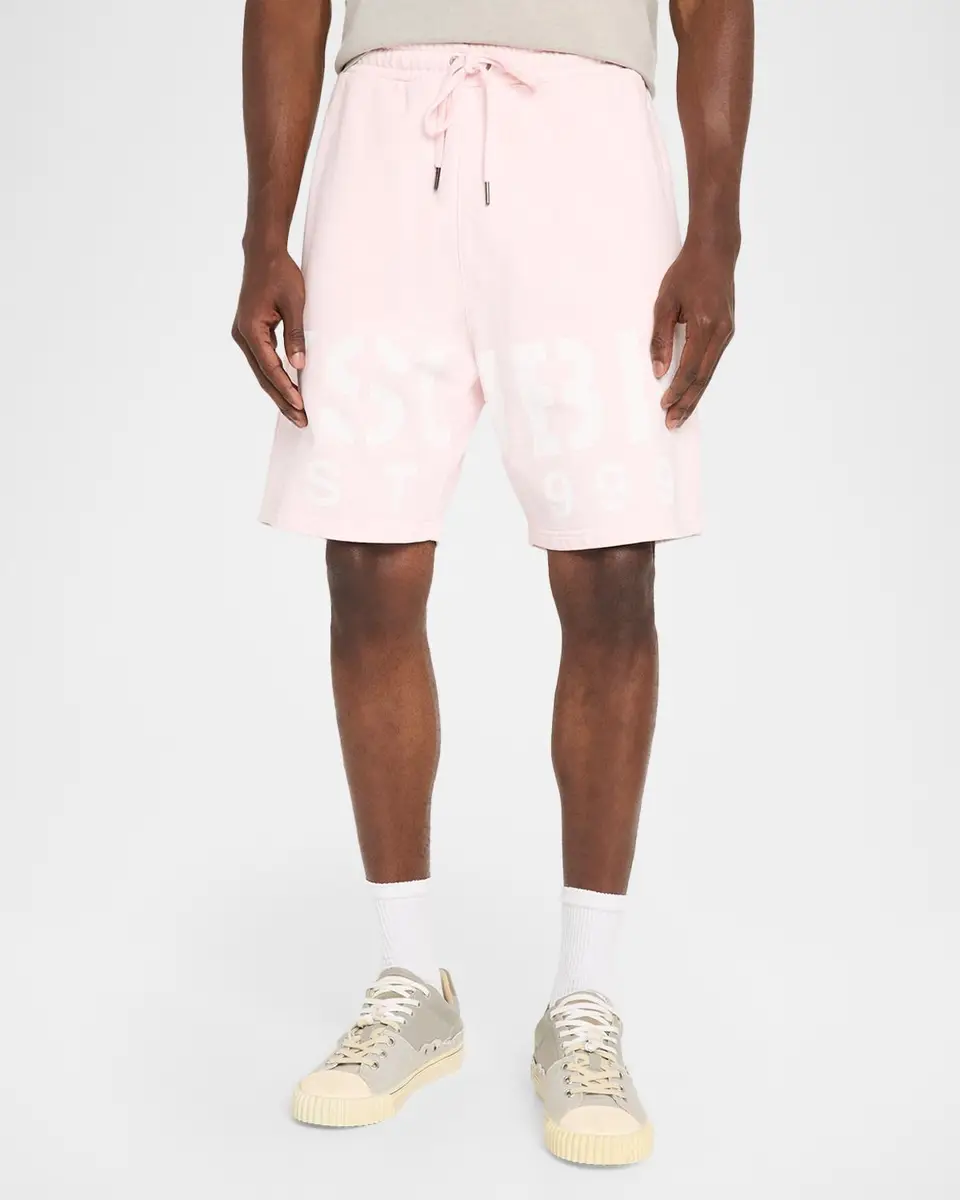 Ksubi Men's State Trak Relaxed Cotton Drawstring Shorts | Thumbnail 4 Ksubi Men's State Trak Relaxed Cotton Drawstring Shorts | Thumbnail 4