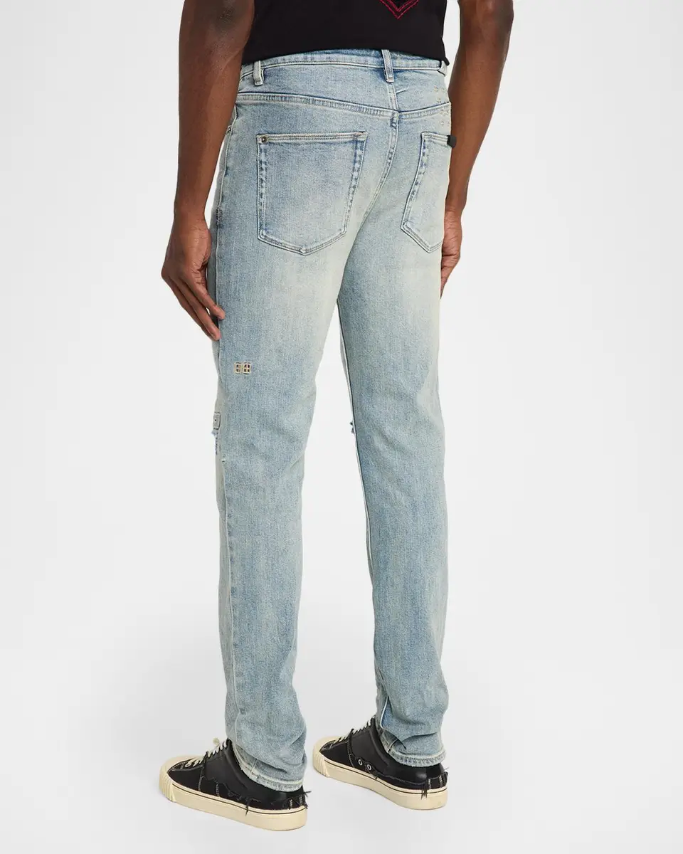 Ksubi Men's D-Chitch Astral Distressed Straight-Leg Jeans | Thumbnail 3 Ksubi Men's D-Chitch Astral Distressed Straight-Leg Jeans | Thumbnail 3