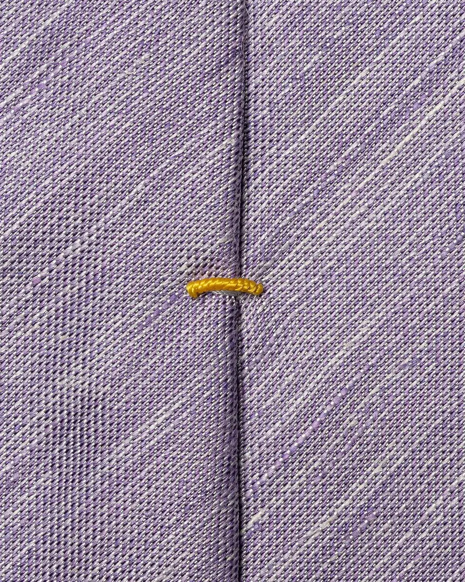 Eton Men's Woven Linen and Silk Tie | Thumbnail 3